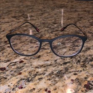 Navy Prada Eye Glasses